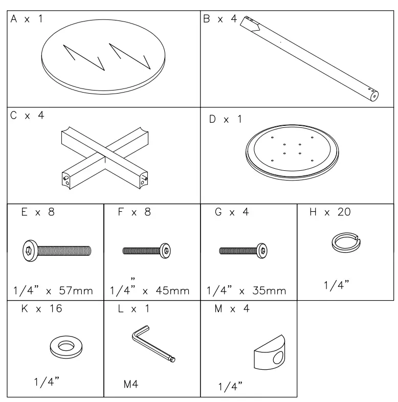 ASHLEY D37214 Centiar Dining Table - Figure 1