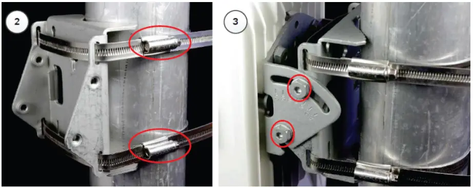 Cambium Networks V5000 Pole Mount Bracket Distribution Unit -
