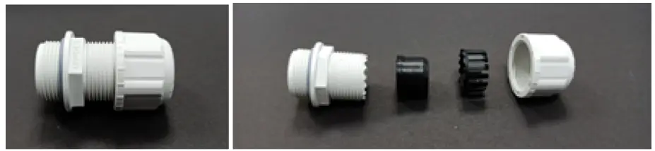 Cambium Networks V5000 Pole Mount Bracket Distribution Unit - rubber bung