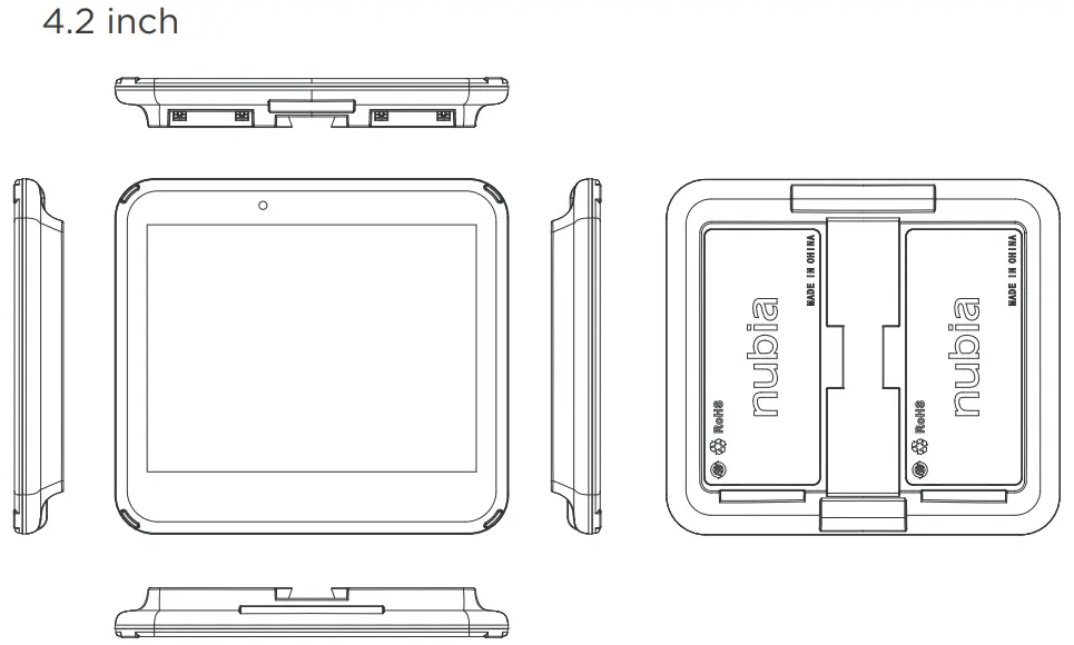 nubia WD1102D Electronic Shelf Label -
