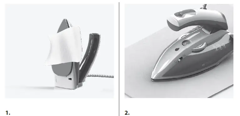 Electrolux EDBT800 Red-White Travel Iron 4