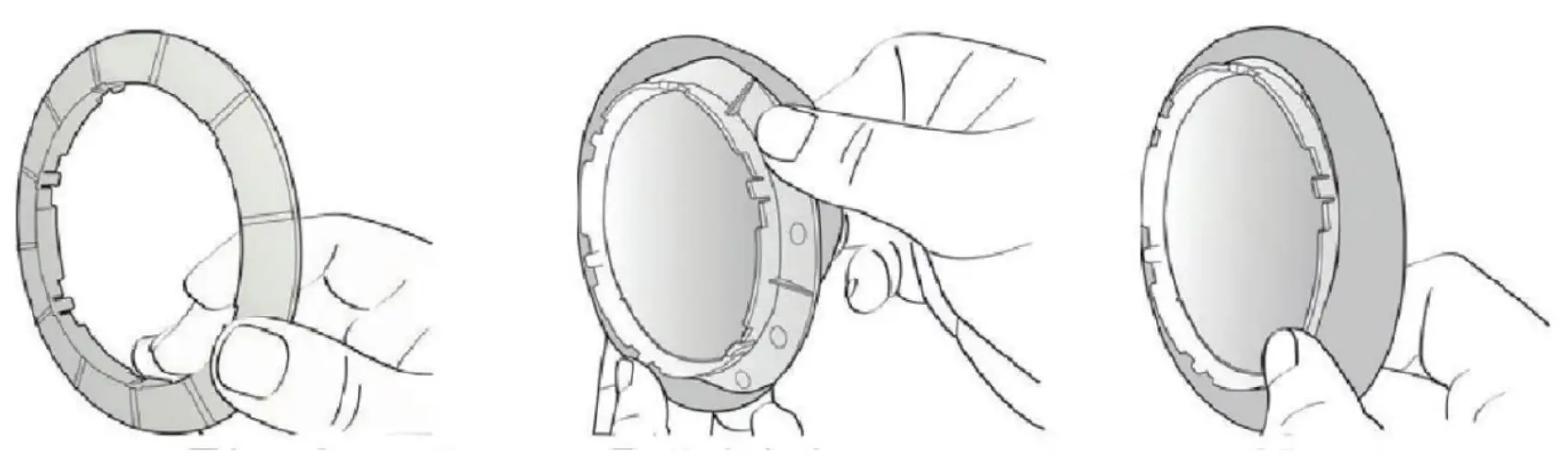 Install Clean Pad And Ring