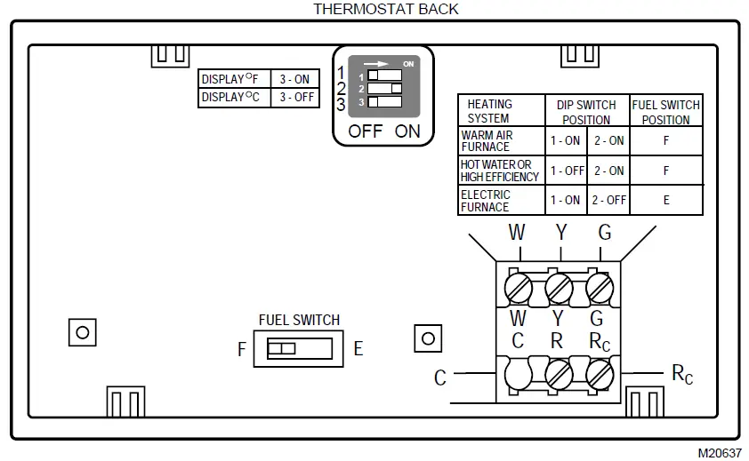 Honeywell-CT2800-Programmable-Thermostat-Installation-27