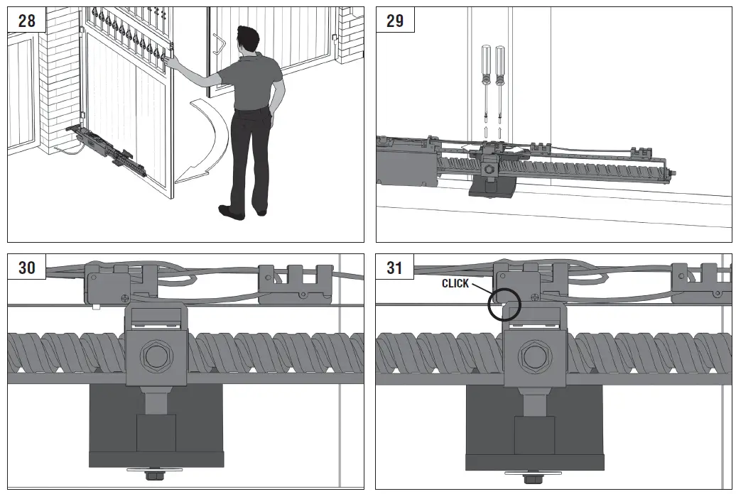 DOORHAN SWING-3000PRO Drive Kit 11