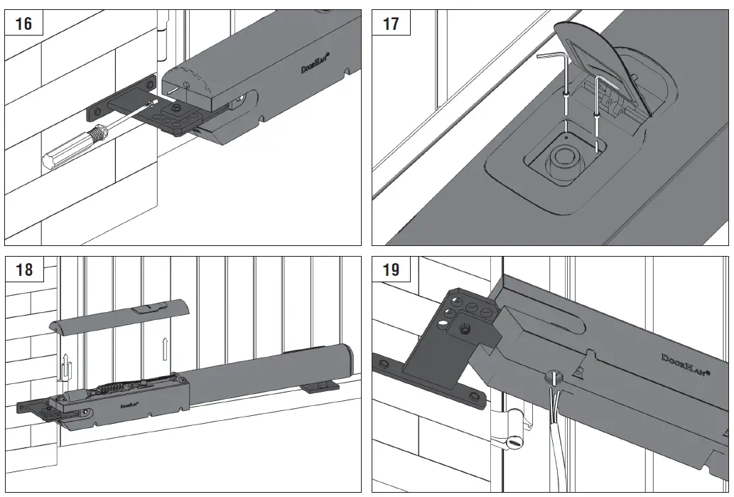 DOORHAN SWING-3000PRO Drive Kit 8