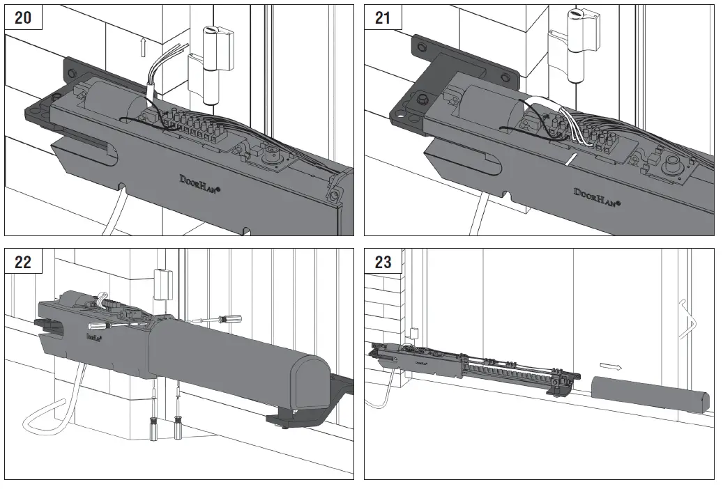 DOORHAN SWING-3000PRO Drive Kit 9