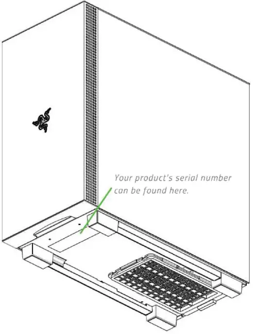 RAZER Tomahawk ATE Mid Tower Metal Gaming Case - Figure 1