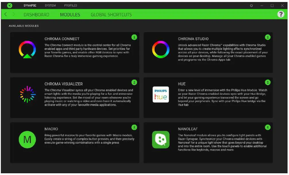RAZER Tomahawk ATE Mid Tower Metal Gaming Case - Modules