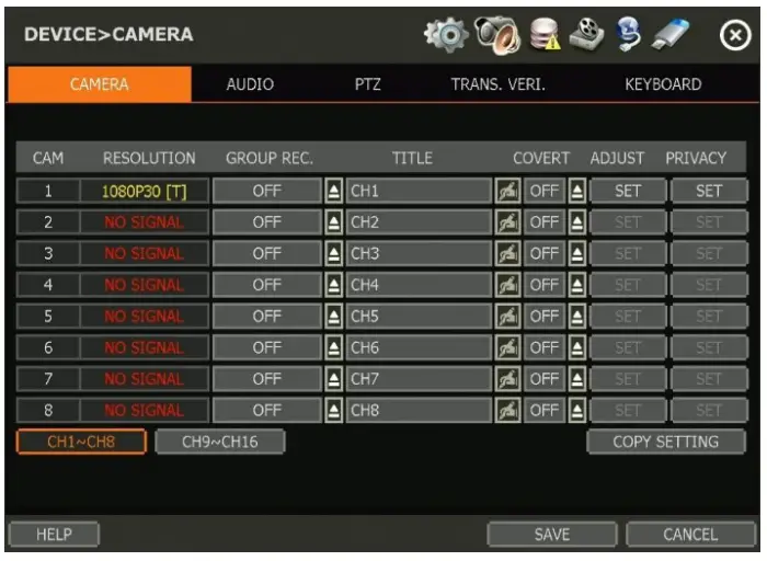 SURVEILLANCE-VIDEO DW-VA1G486T 8 Channel Universal HD Over Coax Digital Video Recorder - app 3