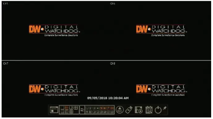 SURVEILLANCE-VIDEO DW-VA1G486T 8 Channel Universal HD Over Coax Digital Video Recorder - app 4