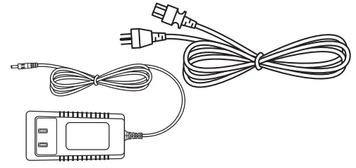 SURVEILLANCE-VIDEO DW-VA1G486T 8 Channel Universal HD Over Coax Digital Video Recorder - power cable