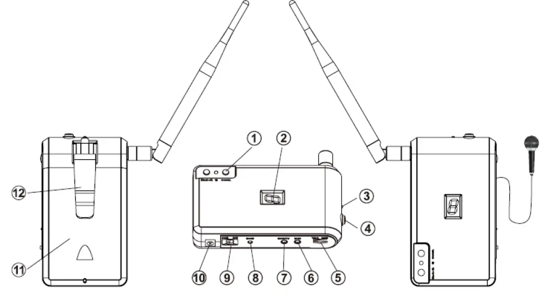 Goon Technology TX60RF Silent Disco Headphones 1