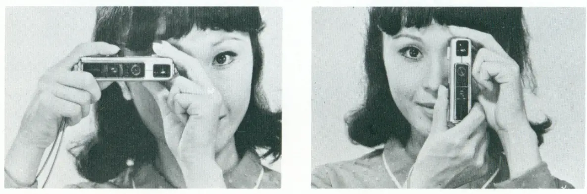 MINOLTA 16 MG-S Vintage Camera Lab - viewfinder