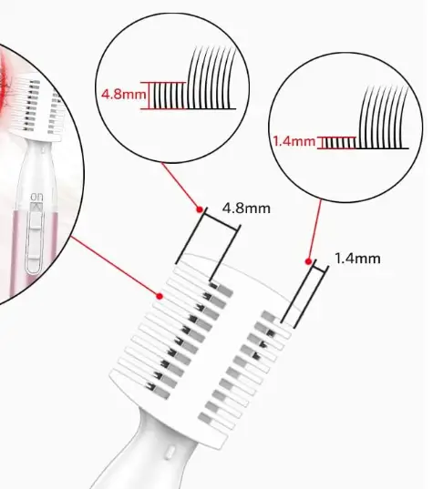 Funstant-Upgraded-Precision-Electric-Eyebrow-Trimmer-fig-2