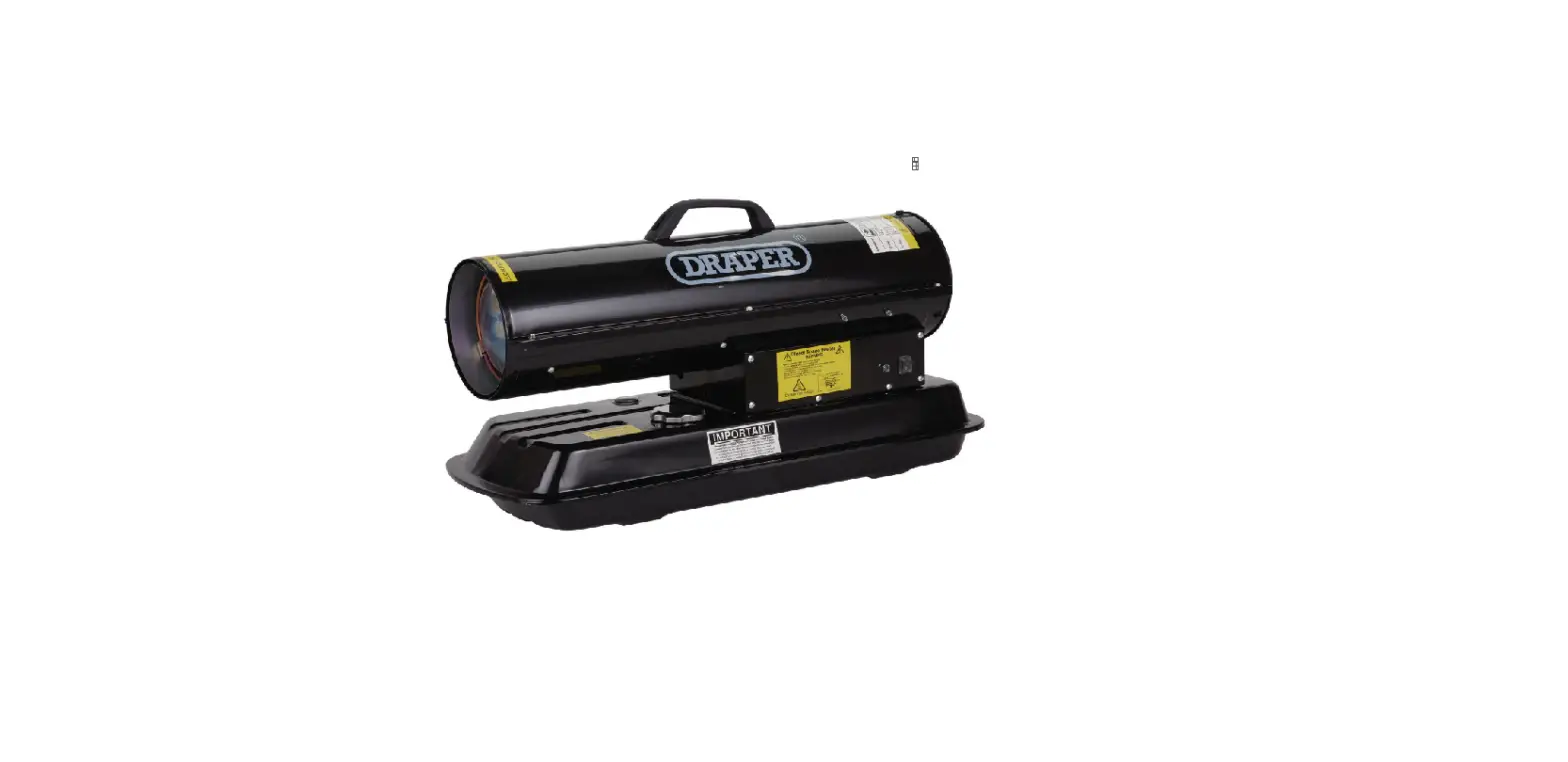 Draper 04174 Diesel Heater Instruction Manual Draper 04174 Diesel Heater Instruction Manual