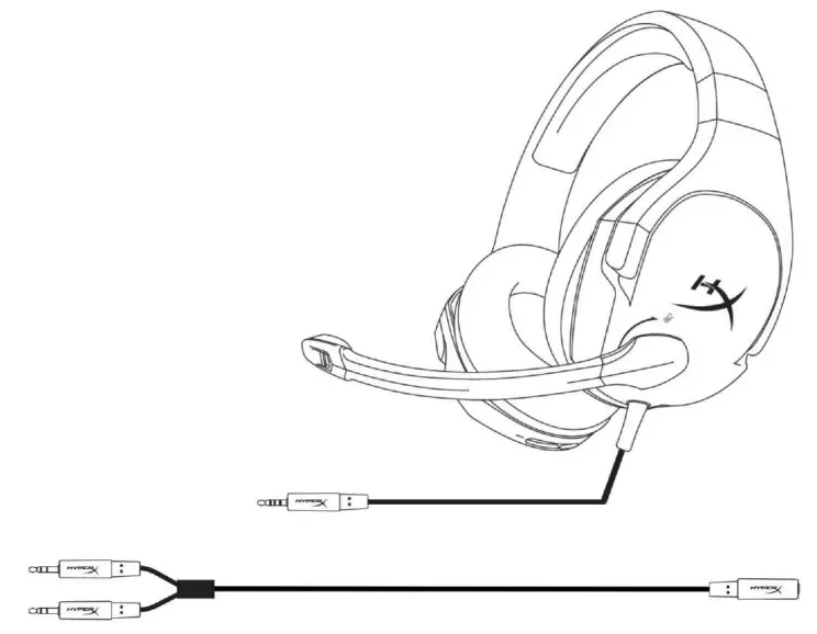 HYPERX HX-HSCS-BK NA Cloud Stinger Headset - figure 1