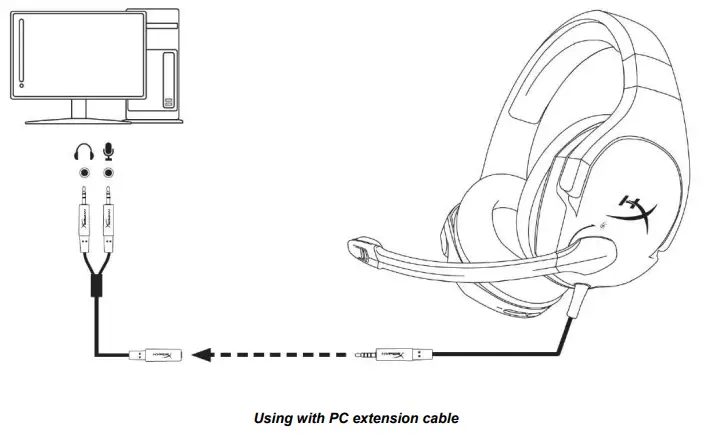 HYPERX HX-HSCS-BK NA Cloud Stinger Headset - figure 5