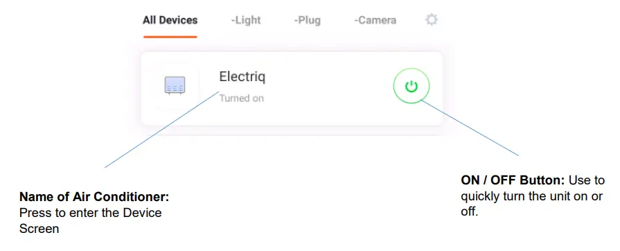 electriQ AIRFLEX15 Portable Air Conditioner --SCREEN