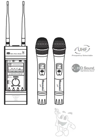 Better Music Builder Q Series Q-3 All-In-One Digital Mixing AMP - OWNERS MANUAL 1 UNIT