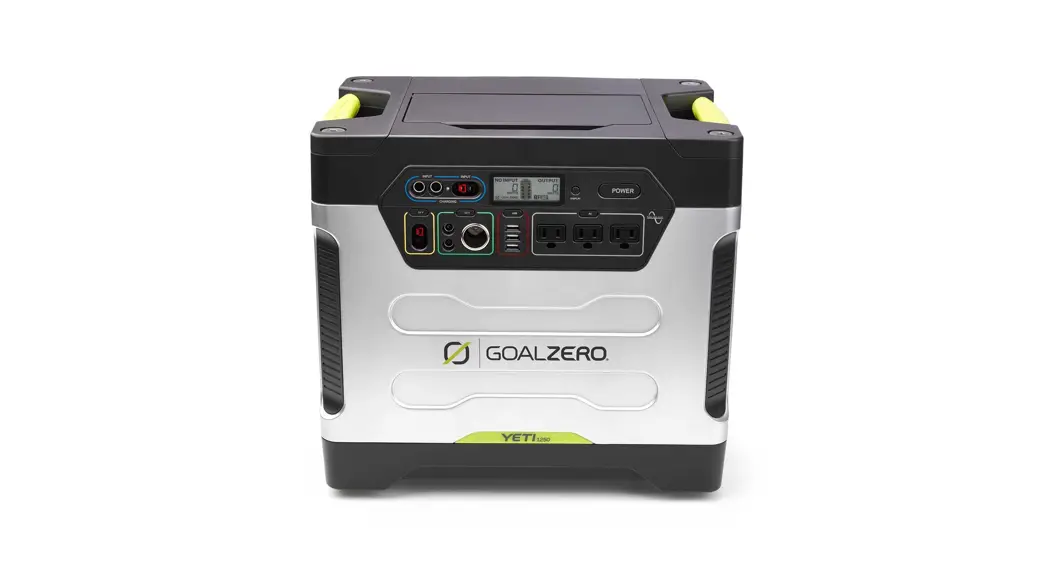 Goal Zero 31901 Yeti 1250 120 Watt Power Supply User Guide