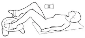 aidapt VP159R Electric Mini Exercise Bike - Lying