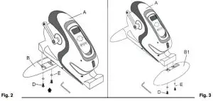 aidapt VP159R Electric Mini Exercise Bike - STABILISERS