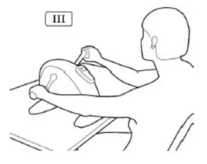 aidapt VP159R Electric Mini Exercise Bike - Upper Body