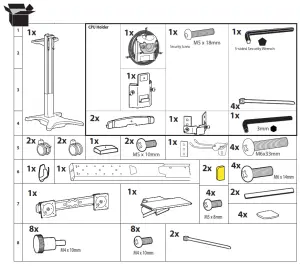 ergotron Neo Flex Dual WideView Workspace - FIG 2