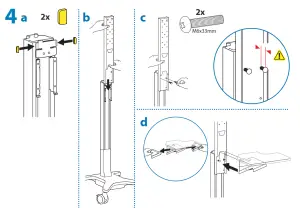 ergotron Neo Flex Dual WideView Workspace - FIG 22