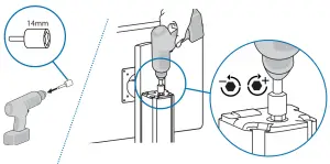 ergotron Neo Flex Dual WideView Workspace - FIG 33