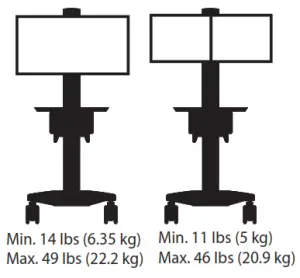 ergotron Neo Flex Dual WideView Workspace - FIG 35