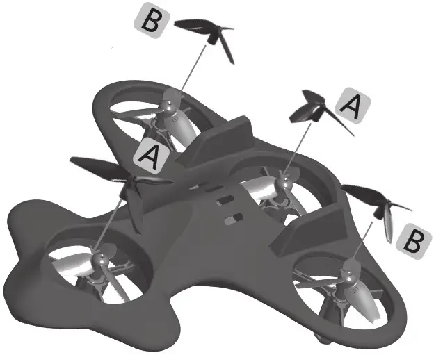 SainSmart Jr 468890735 Mamba Mini Drone for Kids - Demaged Propellers