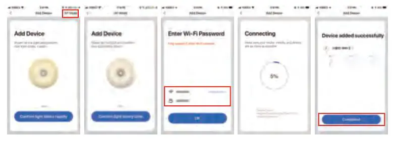 Shenzhen Juku Intelligent Technology SNL-003-S Motion Sensor Night Light - the device cannot Powered off in the process of connecting 2