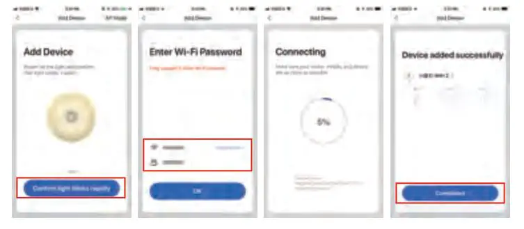Shenzhen Juku Intelligent Technology SNL-003-S Motion Sensor Night Light - the device cannot Powered off in the process of connecting