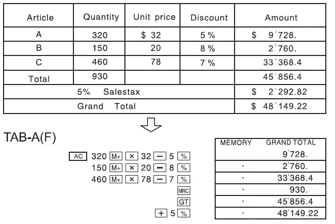 J BURROWS JB08DESK Desktop Calculator fig 12