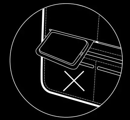 SHARPER IMAGE Wireless Charge Bed Caddy fig5