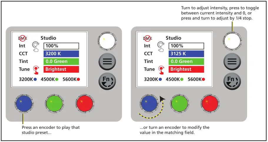 ETC Source Four Led Series 3 - Select a Color Temperature