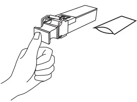 tp-link 10GBase SFP+ LC Transceiver - Remove the SFP 3