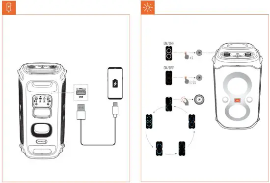 HARMAN PARTYBOX110 Portable Party Speaker - fig 10