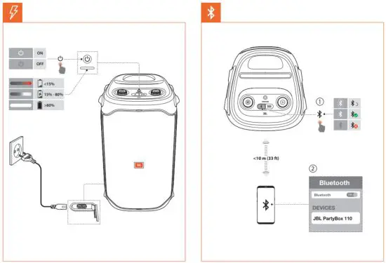 HARMAN PARTYBOX110 Portable Party Speaker - fig 5