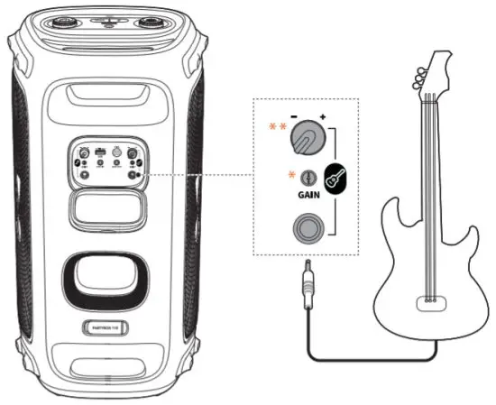 HARMAN PARTYBOX110 Portable Party Speaker - fig 8