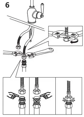 IKEA 303.419.03 INSJÖN Kitchen Mixer Tap with Sensor Instruction Fig11