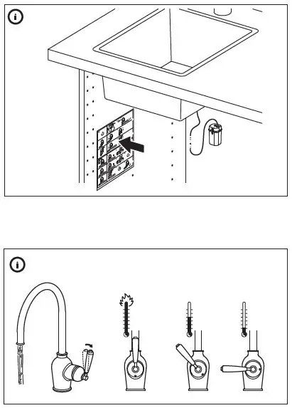 IKEA 303.419.03 INSJÖN Kitchen Mixer Tap with Sensor Instruction Fig13