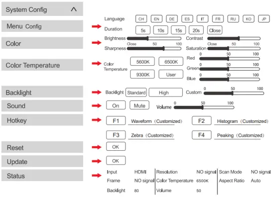 Desview N21 Pro - Menu 4