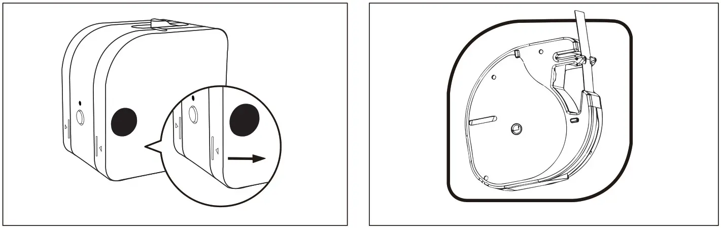 QUIN P12 Wireless Label Printer - ribbon