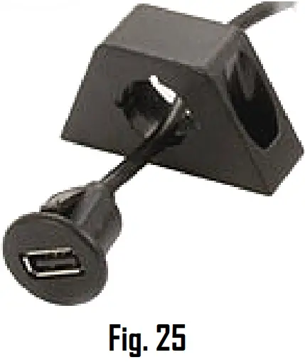 USB charging port