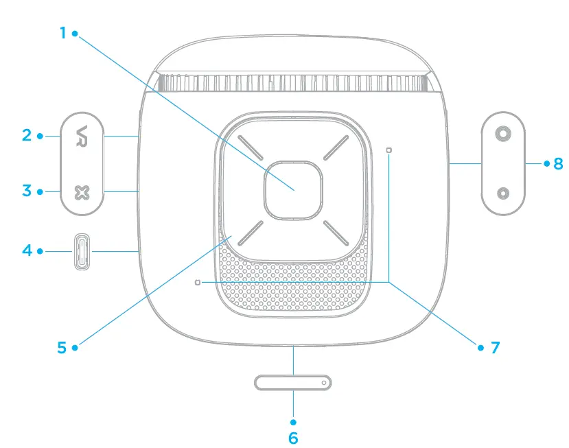 CINEMOOD CNMD0020 Mini Portable Projector 1