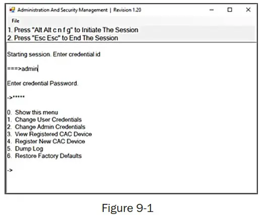 IPGARD SA DPH-4Q P Advanced 4 Port DVI HDMI DP Secure KVM Switch - Menu Options 1