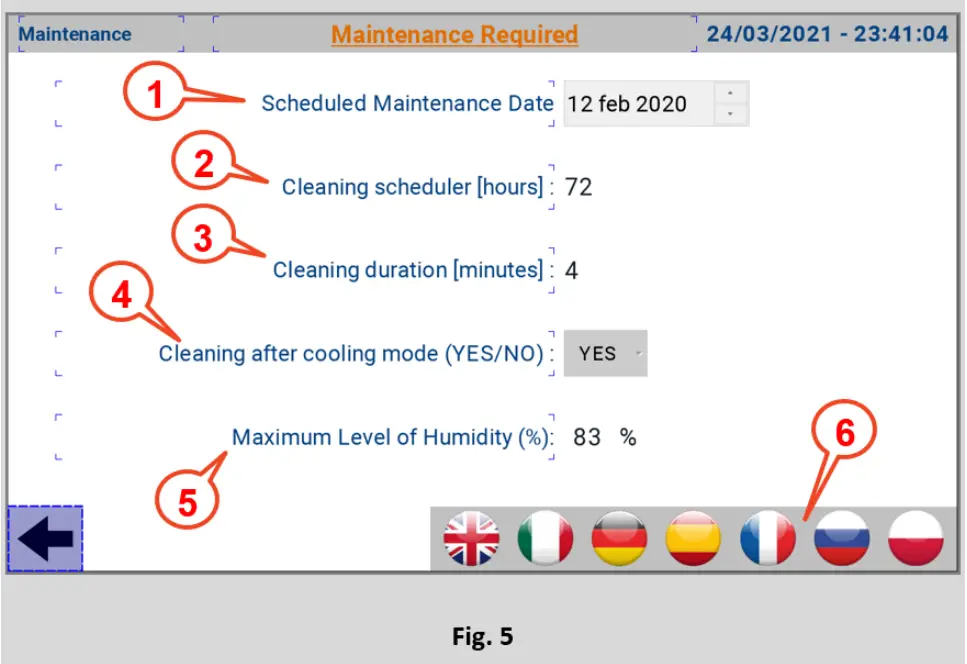 Dantherm SM 4.0 10 Inch Display User Manual - Fig. 5