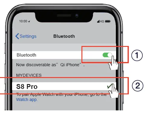 Kurdene-S8-Pro-Wireless-Bluetooth-Earbuds-fig11